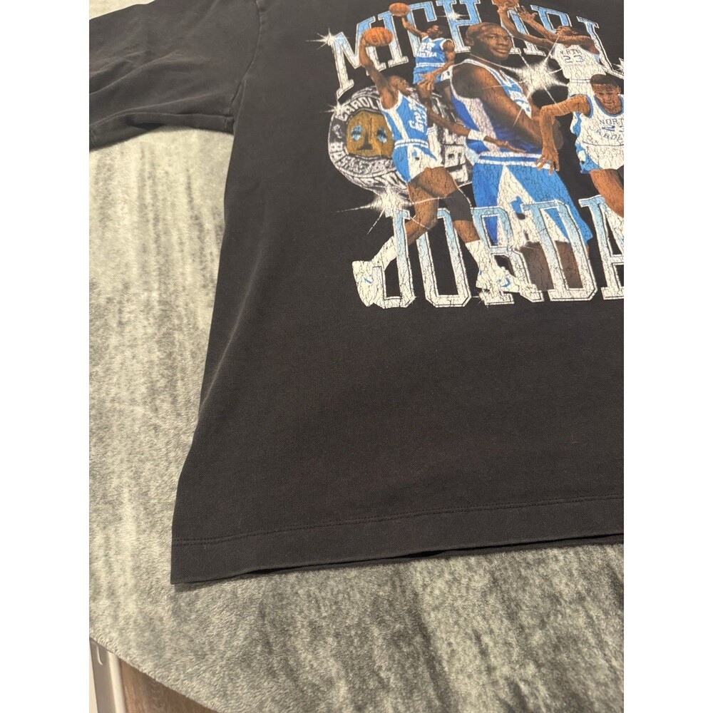 Jordan Michael Jordan UNC Tar Heels Shirt Mens Small Graphic Basketball Tee - Picture 10 of 12